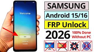 All Samsung FRP Bypass 2026 (Android 15/16) 100% Done Without PC | Samsung FRP Remove Secret Trick