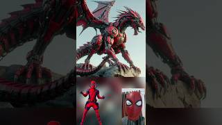 Superheroes But Dragon Robot Marvel & Dc-All Characters
