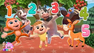 Animals Number Counting Fun Songs Sing Learn With Epictoon Kids Songs Nursery Rhymes