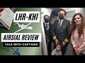 AirSial Review| Flight from Lahore to Karachi| Flight Experience with Captains and Beautiful hostess