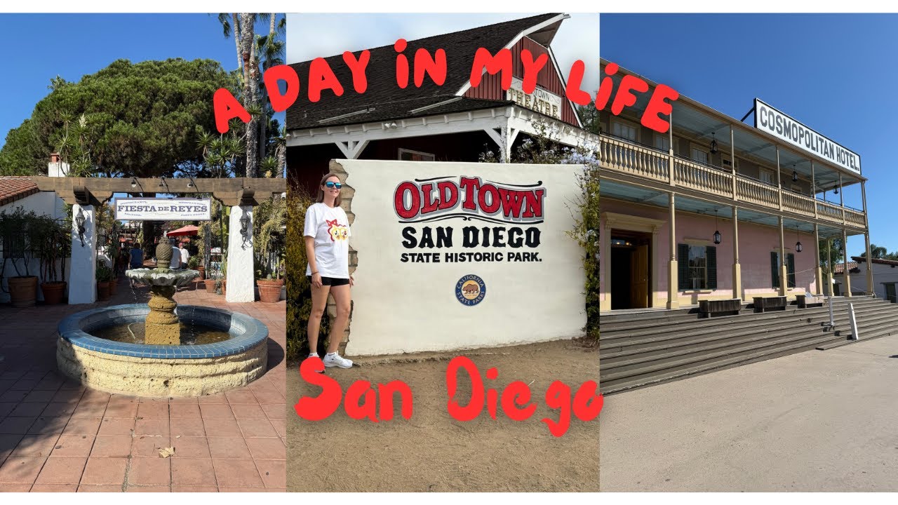 CALIFORNIA | SAN DIEGO, OLD TOWN | Shops | hotel | surrounding of old town we visited for the night.