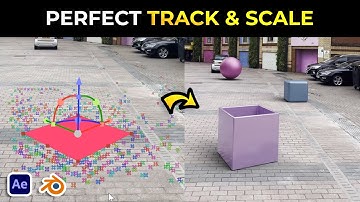 Perfect Camera Tracking from After Effects to Blender
