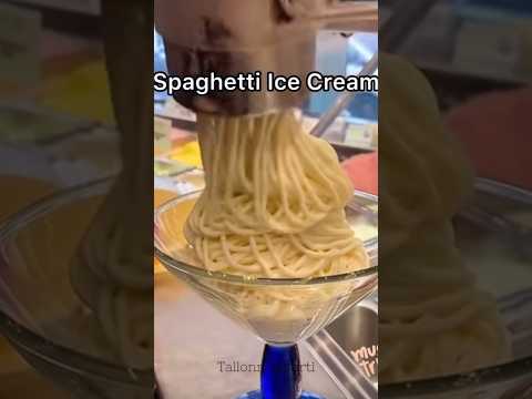 Spaghetti Icecream👀