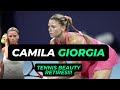 Tennis beauty camila giorgi retires tribute  story 2024