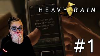 PRESS X FOR JASON... 👀😭 | Heavy Rain (Part 1) First Playthrough