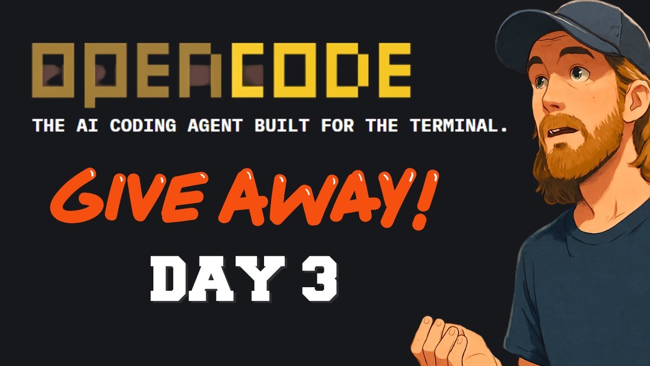 Genie 3// gpt-oss // Opencode // Claude Opus 4.1 // GIVEAWAY AT END OF STREAM Genie 3// gpt-oss // Opencode // Claude Opus 4.1 // GIVEAWAY AT END OF STREAM