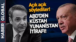 ABD'den Skandal Yunanistan İtirafı! Açık Açık Söylediler!