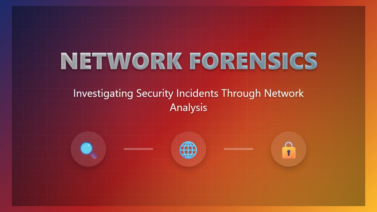 Network Forensics Graphics Network Forensics: Uncover Cyber Threats Through Network Analysis 🔍 ...