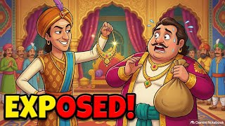 How Tenali Raman Exposed a Greedy Liar! | Animated Stories for Kids