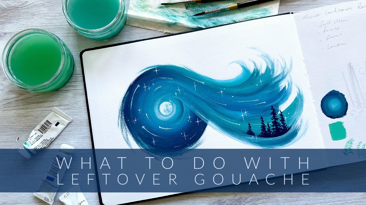 blah to TADA!: Learning a New Medium: Gouache