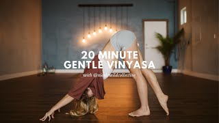 20 Minute Gentle Vinyasa Yoga Flow with Nicole Wild