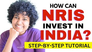 How to Buy and Sell Indian Stocks as an NRI? | Step-by-Step Tutorial