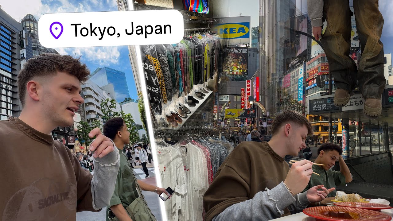 ENDLICH AVIREX JACKE GEFUNDEN?😍  XXL Tokio Shopping Vlog mit Joshi pt. 2🛍️🇯🇵 | Jan