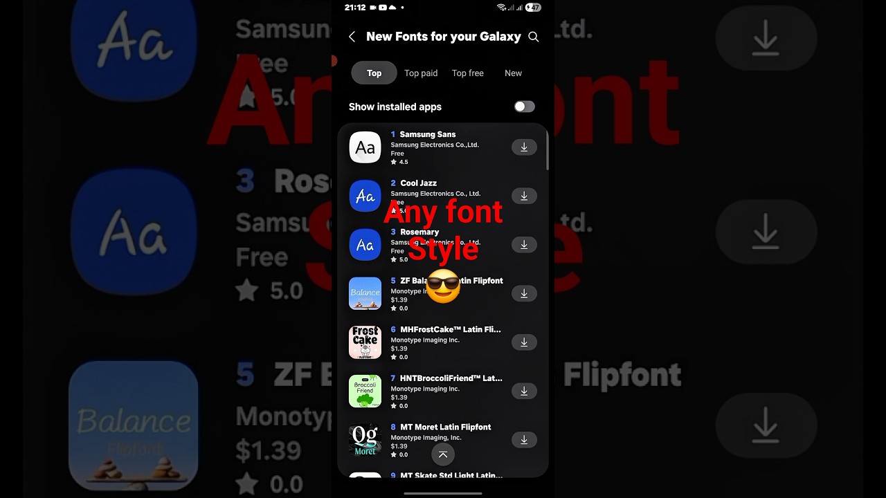 Let's see how to change the font on the phone/ tech with ishan#