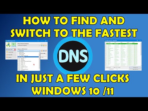 ? Switch to the Fastest DNS Server in a Few Clicks - Windows 10/11 ?