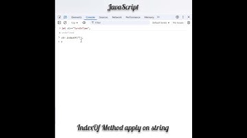 indexOf method in javascript #shorts #coding #programming #javascript