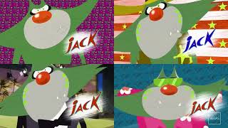 Oggy And The Cockroaches - Opening Credits - Season 4, 5, 6 & 7 Mashup In Half Mari Group