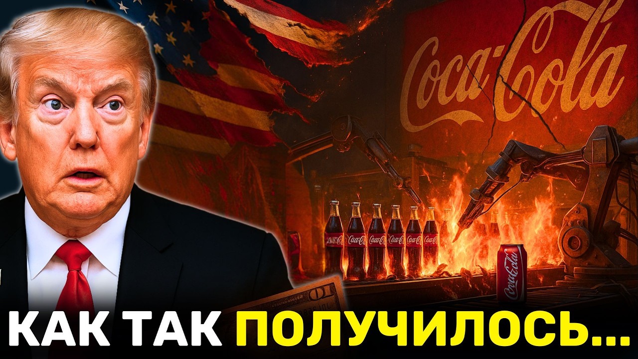 На Трампа подали в суд! Coca-Cola уходит из США из-за его Тарифов!