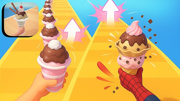 Icecream Stack - All Levels Gameplay (Part 6) | Android & iOS