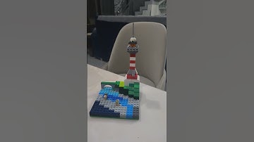 LEGO - Light House  (#10698) #lego #cargo #viral #lighthouse  #viralvideo