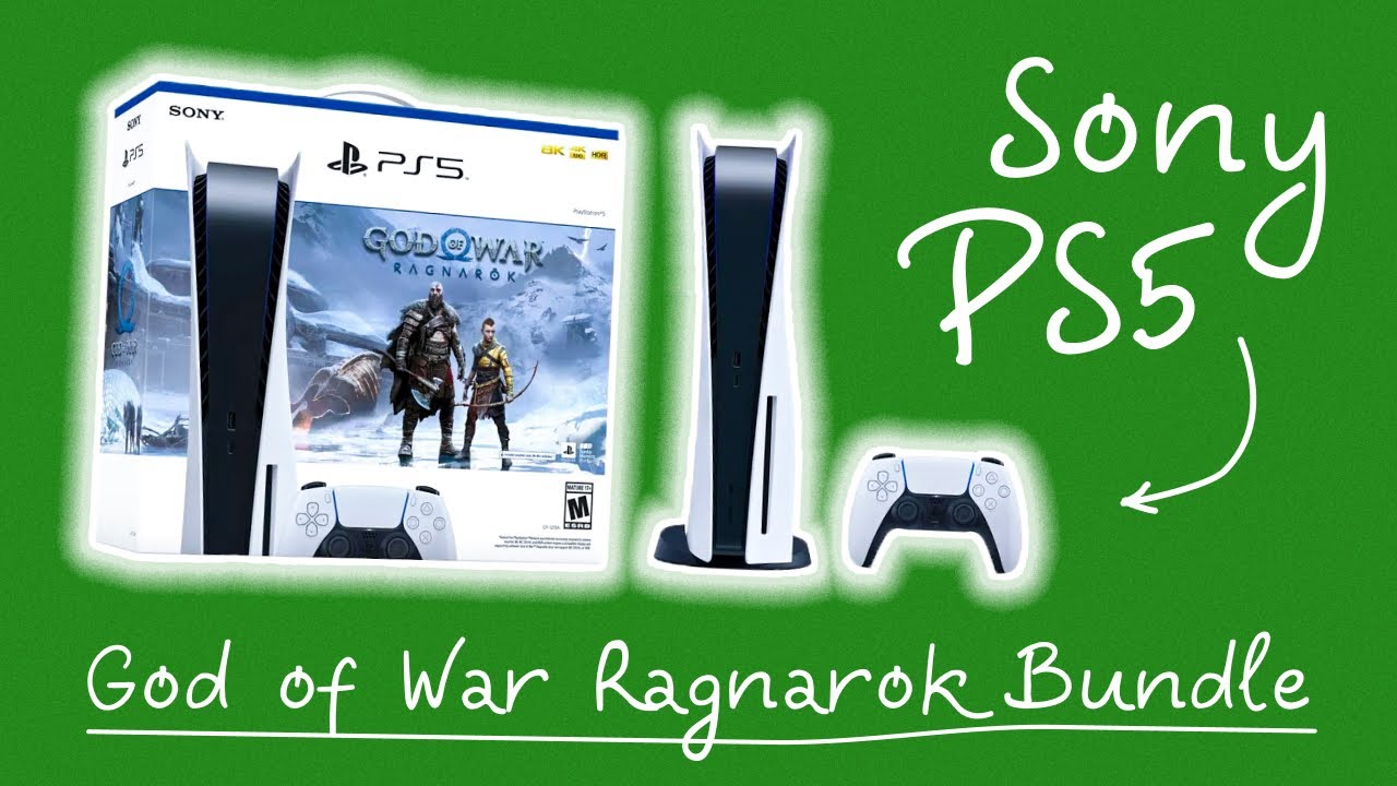PS5 Digital God of War Ragnarök Console Bundle Unboxing, Setup and Review 