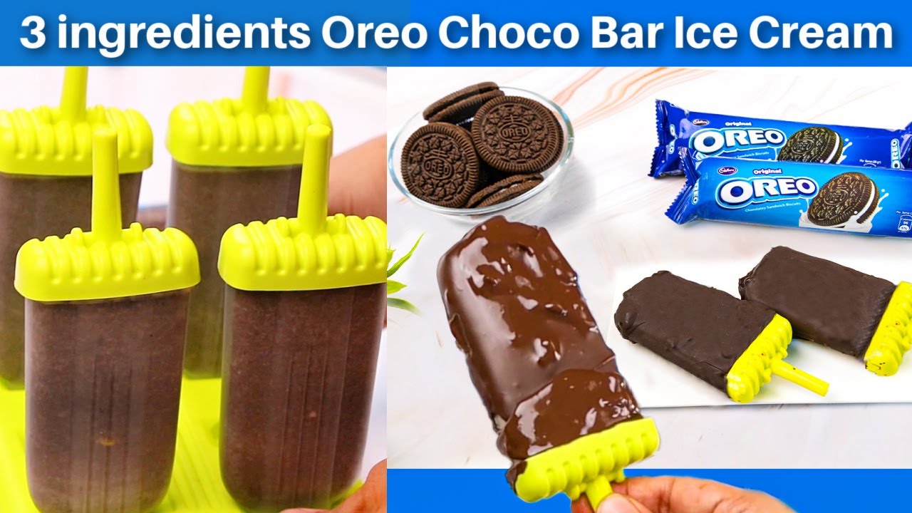 Oreo Choco Bar Recipe | 3 Ingredients Recipe | आसान आइसक्रीम कैसे बनाये  | @Oreo India | Kabita | Kabita Singh | Kabita