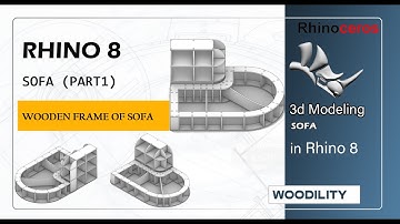 Modeling a Sofa Structure in Rhino – Step by Step Tutorial
