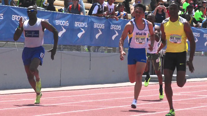 Willie Gault Wins Masters 100 at Mt. SAC Relays