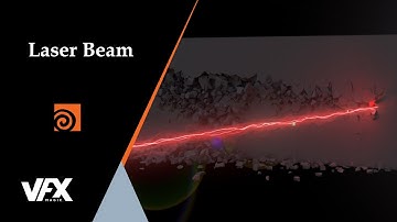 Houdini Laser Beam  ( Hip File )