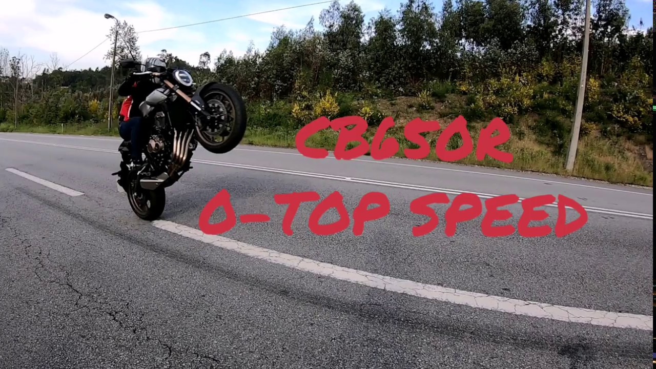 Honda Cb650r 0-Top speed - Moto Top Speed