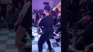 Jaja Vankova delivers crazy krump round at a Los Angeles dance event