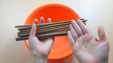清洗筷子不正确，等于吃细菌，一个简单的方法，筷子干净又卫生 - 天天要闻