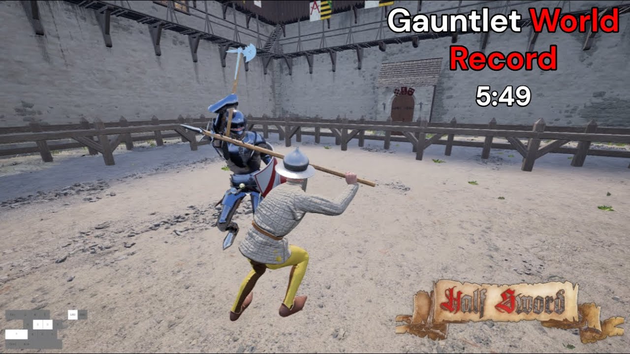 Half Sword - Gauntlet Speedrun World Record - 