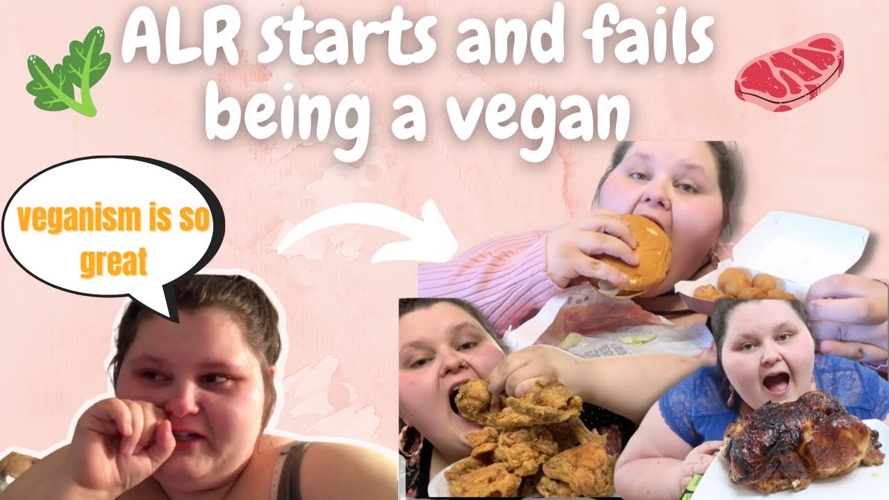 Amberlynn Reid starting and failing being a vegan - Veganlynn + Wisdomlynn