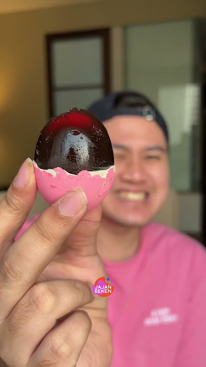 So Surprised There's a 1000 Year Old Egg‼️#lebaranbikinshorts