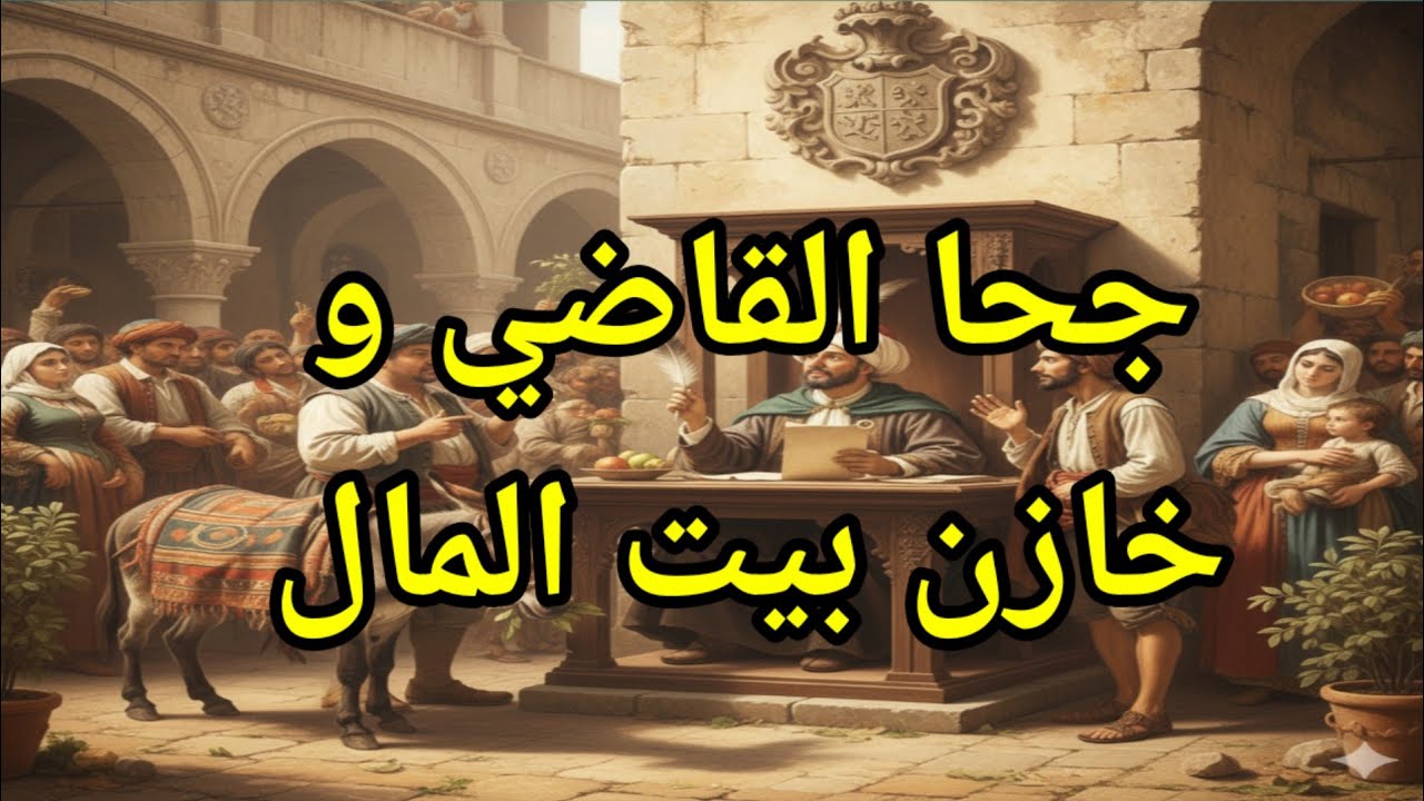 قصص و نوادر جحا / جحا القاضي و خازن بيت المال