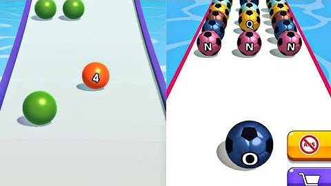 Az Run Vs Ball Run 2048 Max Level Pro All Mobile Gameplay Walkthrough Android IOs Alltrailer Relaxin