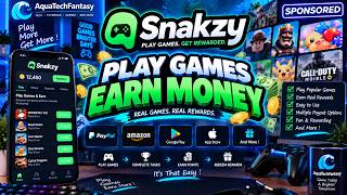 🌊 Snakzy: Earn Money Playing Mobile Games! (Sponsored) | AquaTechFantasy screenshot 5