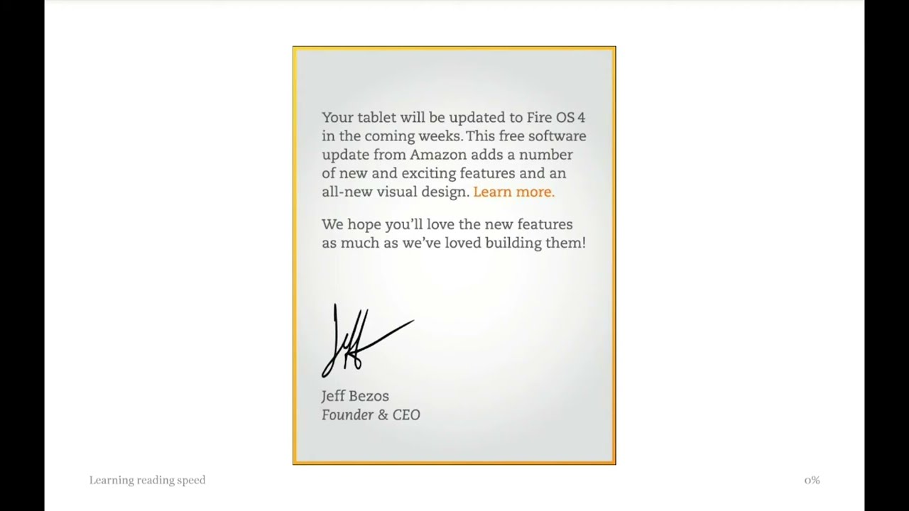 Kindle fire hdx to get os 4 software update - YouTube