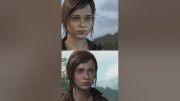 Joel & Ellie Ending scene (The Last of Us Comparison | Remaster vs Remake)