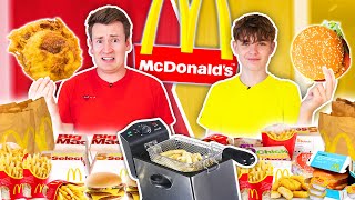 BROTHERS DEEP FRY EVERYTHING ON THE MCDONALD'S MENU