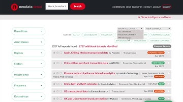 Introducing: Neudata MetaHub