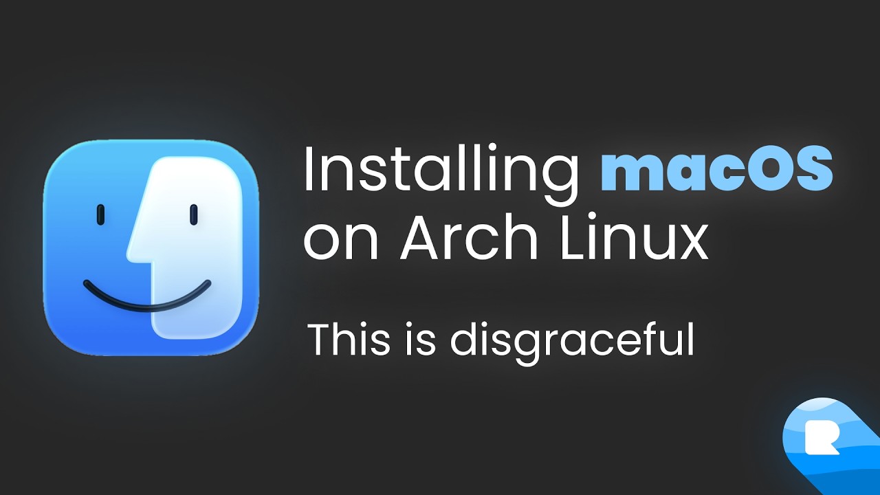 How to install macOS on Arch Linux - YouTube
