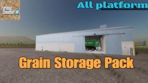 Grain Storage Pack / New mod for all platforms on FS22