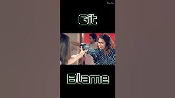 When you need to learn git blame #shortsfeed #git #funny #shorts