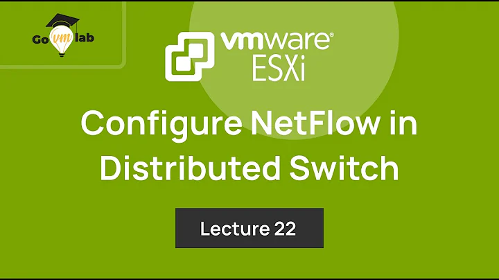 Teaser of Lecture 22. What is Netflow in VMware vSphere Distributed Switch: ESXi Networking Tutorial