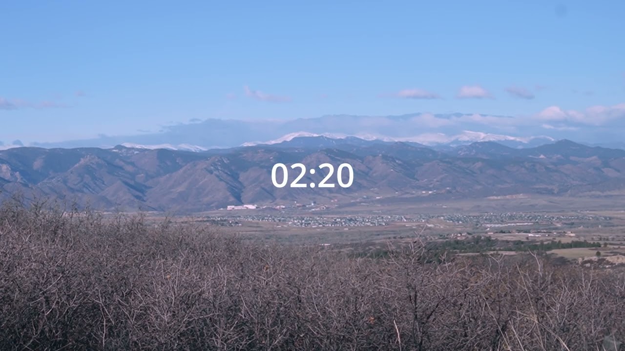 40-min Study with me /Acoustic Chill/ Morning in the Mountains/ Pomodoro 15-5
