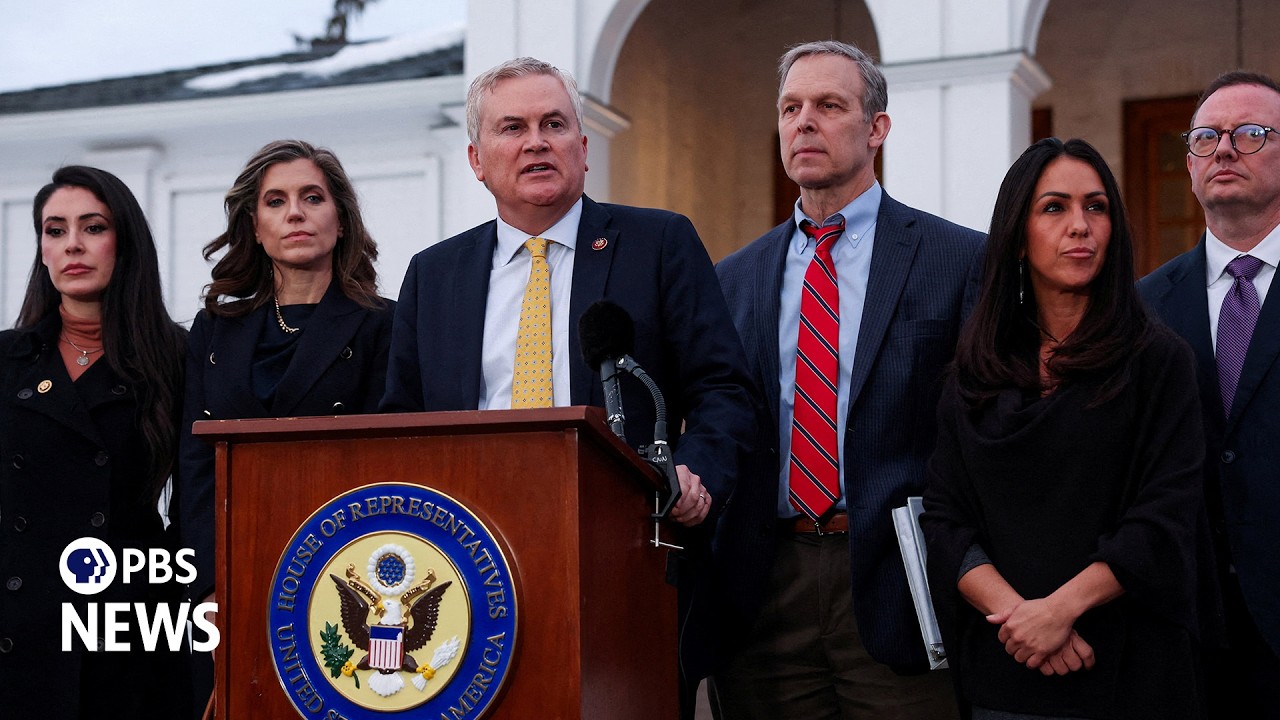 WATCH LIVE: Rep. Comer speaks ahead of Bill Clinton deposition on Jeffrey Epstein