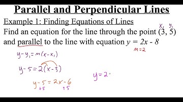 1.1.3 Parallel and Perpendicular Lines