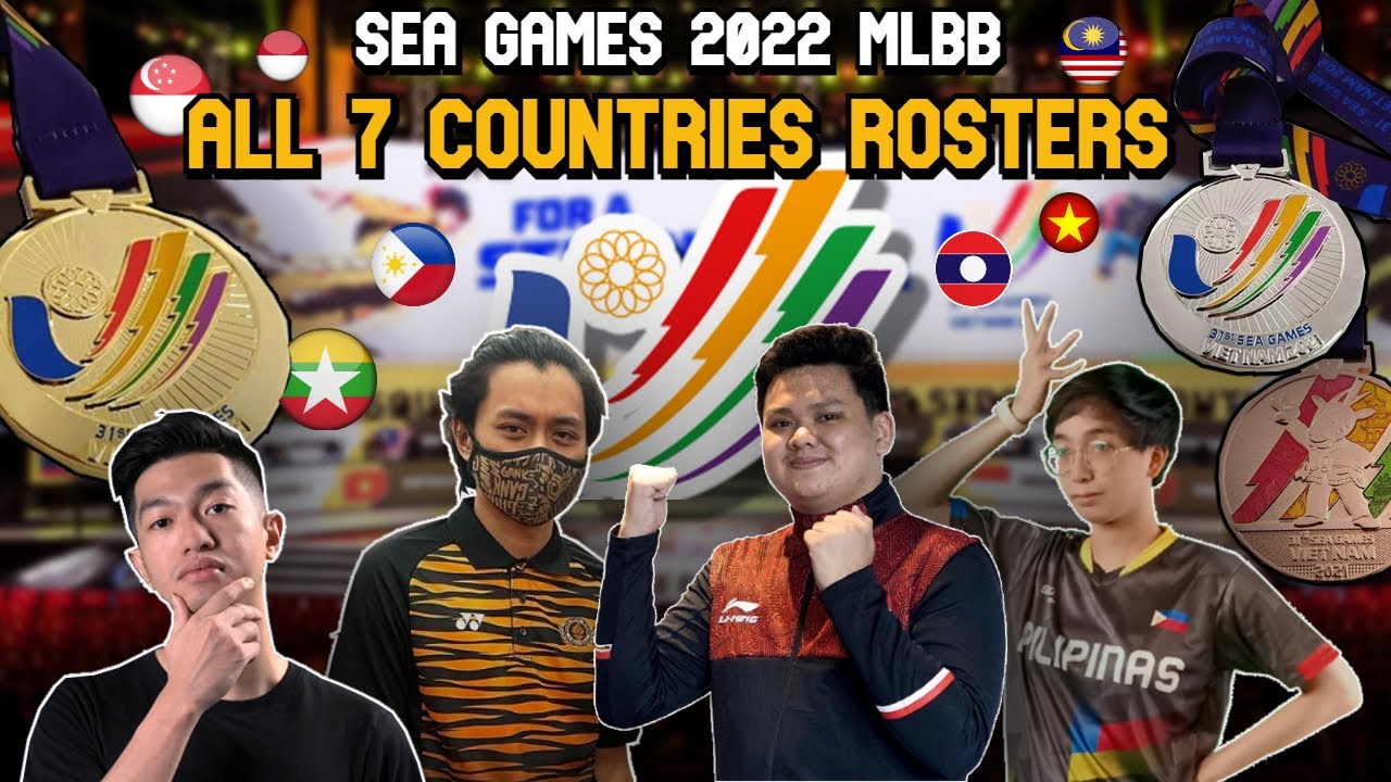ALL 7 SEA GAMES 2022 MLBB TEAMS ROSTER GROUP DRAW AND DATES YouTube all-7-sea-games-2022-mlbb-teams-roster-group-draw-and-dates-youtube